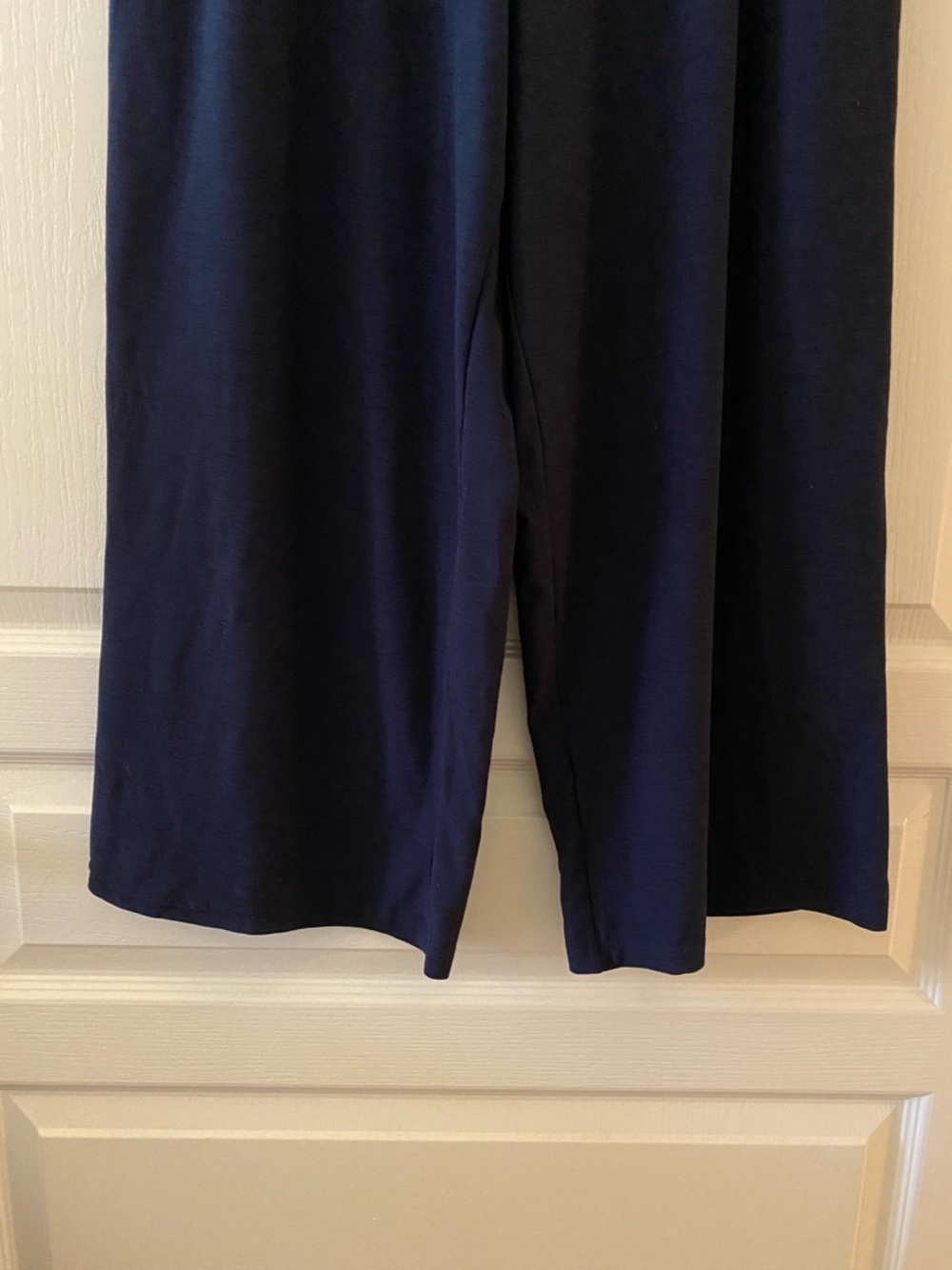 OLD NAVY High Waisted Wide Leg Crop Pant in Navy - M - Picture 7 of 12